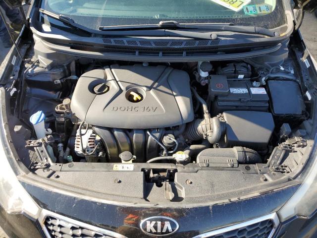 KNAFX4A67F5333191 - 2015 KIA FORTE LX BLACK photo 11