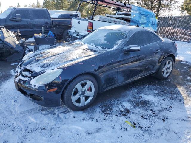 WDBWK54F38F180999 - 2008 MERCEDES-BENZ SLK 280 BLACK photo 1