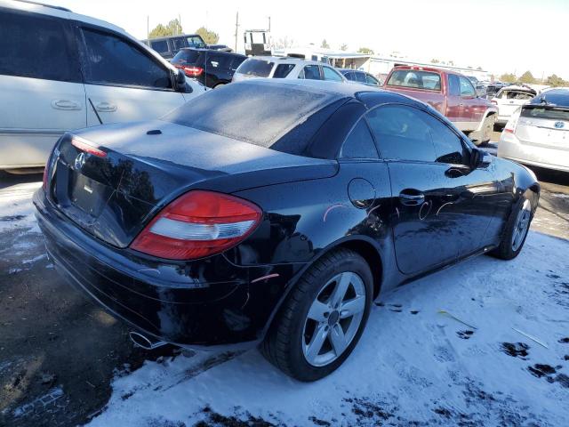 WDBWK54F38F180999 - 2008 MERCEDES-BENZ SLK 280 BLACK photo 3