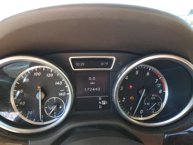 4JGDA5HB3CA066408 - 2012 MERCEDES-BENZ ML 350 4MATIC BLACK photo 9