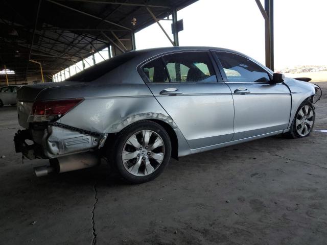 1HGCP26888A037502 - 2008 HONDA ACCORD EXL SILVER photo 3