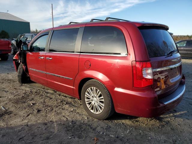 2C4RC1CG2FR662710 - 2015 CHRYSLER TOWN & COU TOURING L RED photo 2