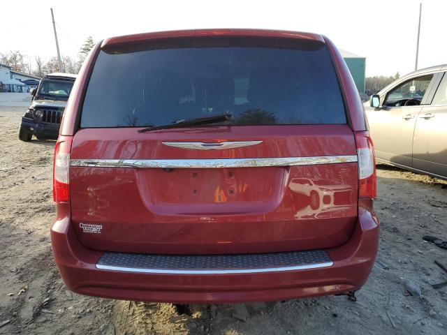 2C4RC1CG2FR662710 - 2015 CHRYSLER TOWN & COU TOURING L RED photo 6