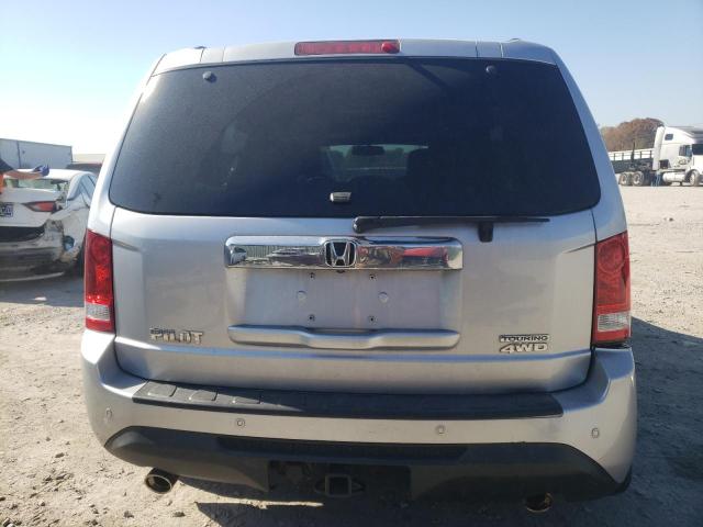 5FNYF4H96FB050844 - 2015 HONDA PILOT TOURING SILVER photo 6