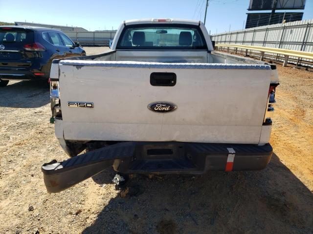 1FTRF122X8KD02020 - 2008 FORD F150 WHITE photo 6