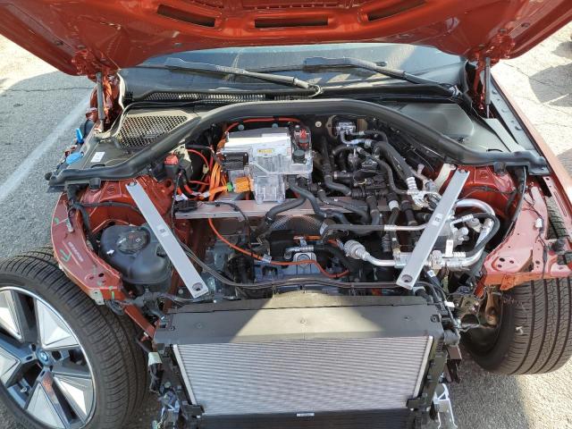 WBY43AW04PFP72058 - 2023 BMW I4 EDRIVE3 ORANGE photo 11