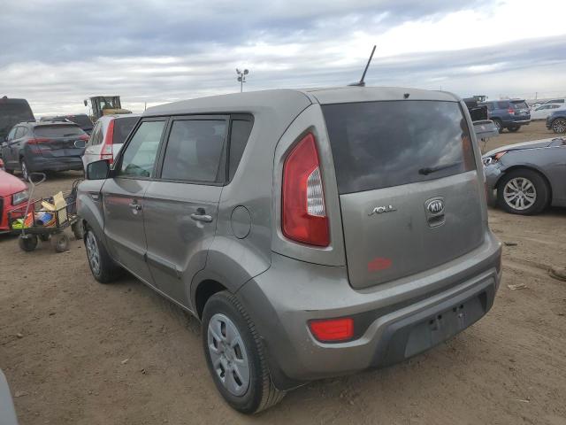 KNDJT2A54D7557993 - 2013 KIA SOUL GRAY photo 2