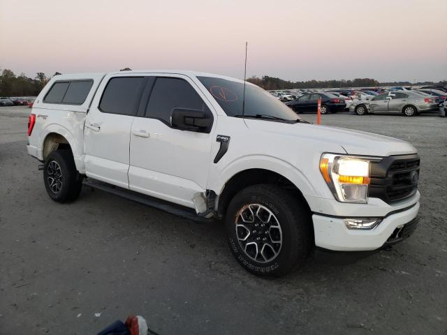 1FTFW1E57MKF05708 - 2021 FORD F150 SUPERCREW WHITE photo 4