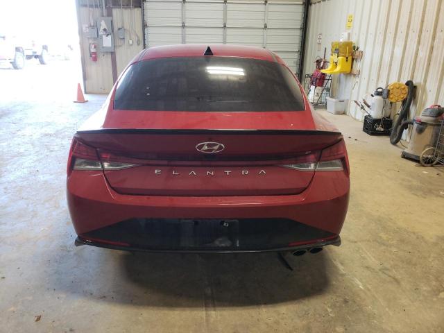 KMHLR4AF4PU422655 - 2023 HYUNDAI ELANTRA N LINE RED photo 6