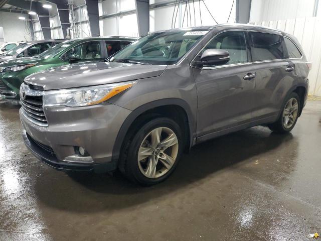 2016 TOYOTA HIGHLANDER LIMITED, 