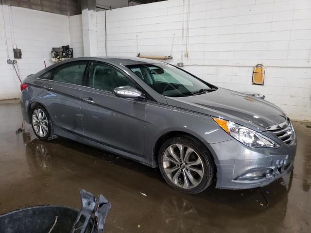 5NPEC4AC6EH915507 - 2014 HYUNDAI SONATA SE SILVER photo 4