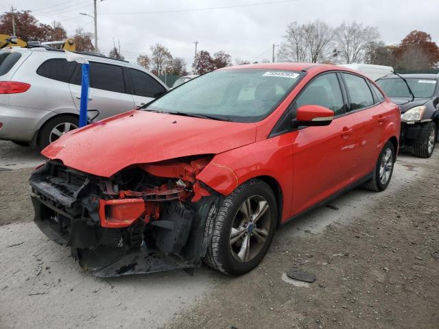 1FADP3F28DL218513 - 2013 FORD FOCUS SE RED photo 1