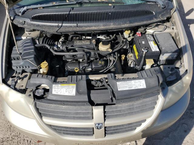 2D4GP44L05R206053 - 2005 DODGE GRAND CARA SXT GOLD photo 12