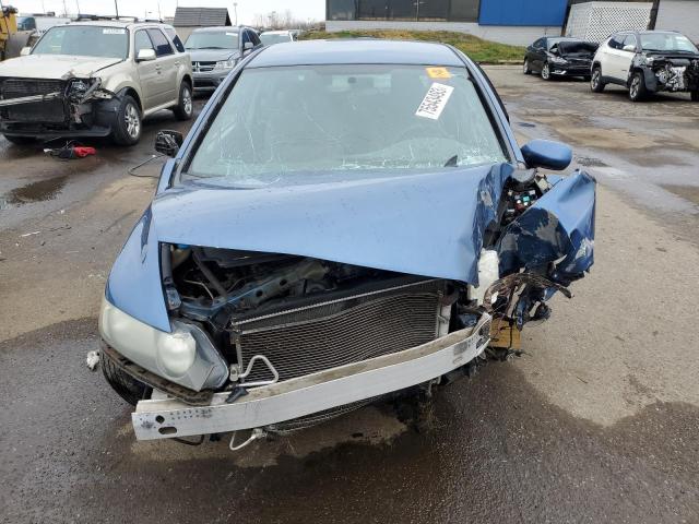 19XFA16599E039626 - 2009 HONDA CIVIC LX BLUE photo 5