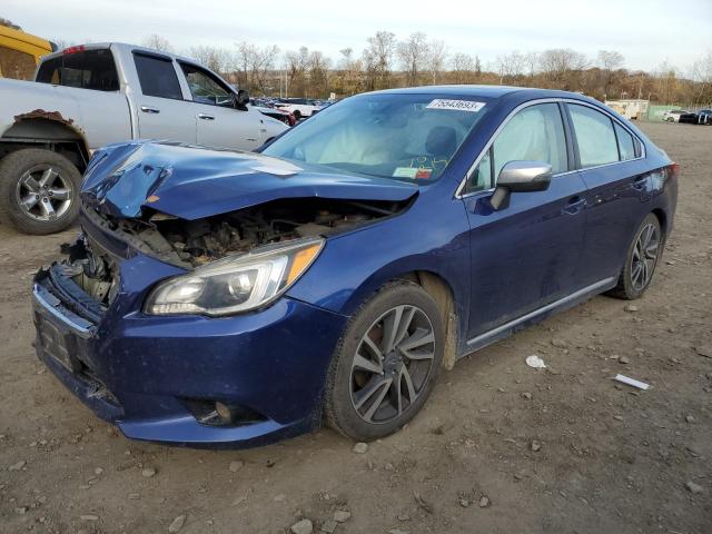 4S3BNAS6XH3012040 - 2017 SUBARU LEGACY SPORT BLUE photo 1