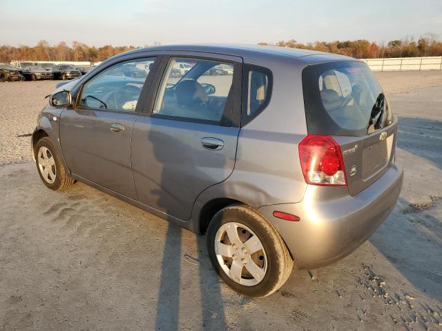 KL1TD66637B693412 - 2007 CHEVROLET AVEO BASE GRAY photo 2