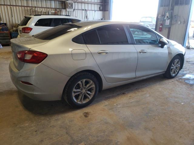 1G1BC5SM6K7127710 - 2019 CHEVROLET CRUZE LS SILVER photo 3