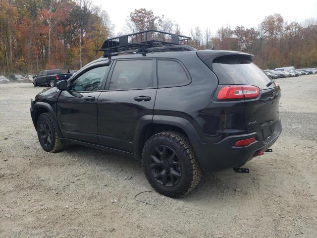 1C4PJMBS2FW785645 - 2015 JEEP CHEROKEE TRAILHAWK BLACK photo 2