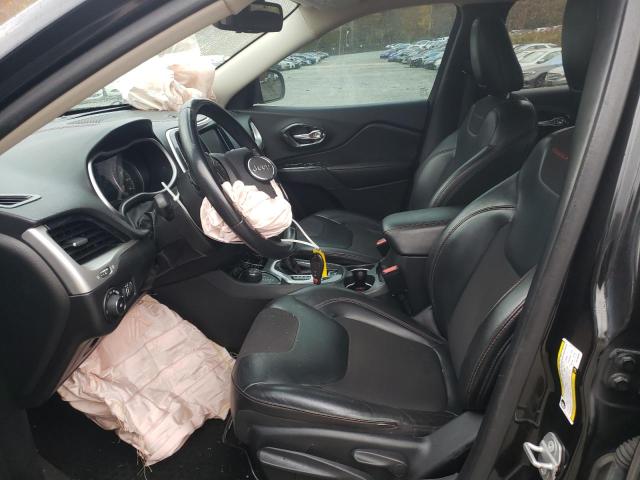 1C4PJMBS2FW785645 - 2015 JEEP CHEROKEE TRAILHAWK BLACK photo 7