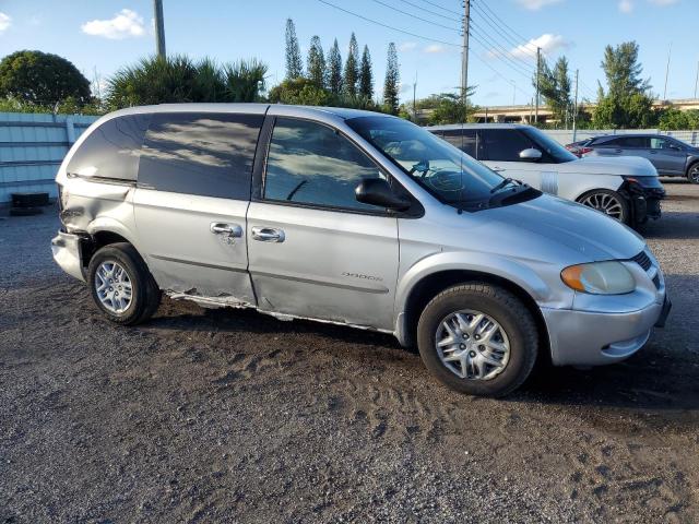 1B4GP45G51B112755 - 2001 DODGE CARAVAN SPORT SILVER photo 4