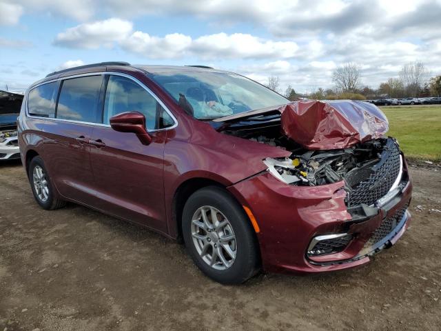 2C4RC1FG4MR504829 - 2021 CHRYSLER PACIFICA TOURING MAROON photo 4