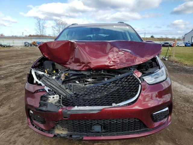 2C4RC1FG4MR504829 - 2021 CHRYSLER PACIFICA TOURING MAROON photo 5