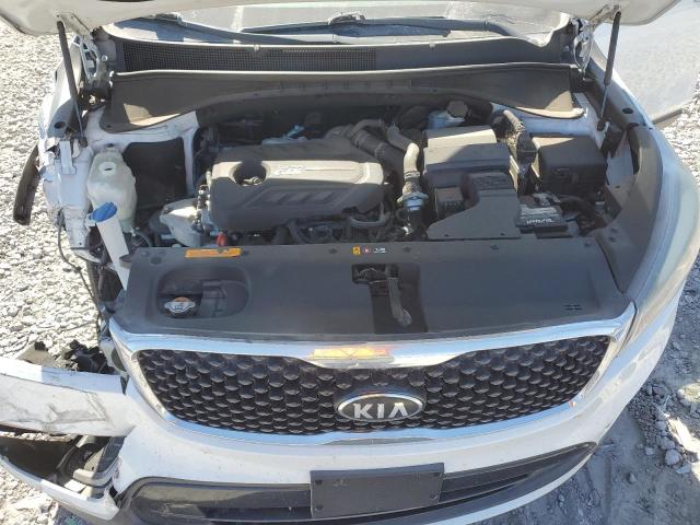 5XYPHDA10GG020159 - 2016 KIA SORENTO EX WHITE photo 12