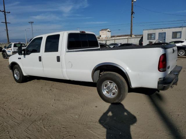 1FTNW20L81ED32802 - 2001 FORD F250 SUPER DUTY WHITE photo 2