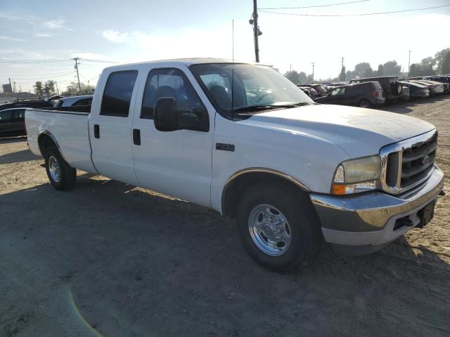 1FTNW20L81ED32802 - 2001 FORD F250 SUPER DUTY WHITE photo 4