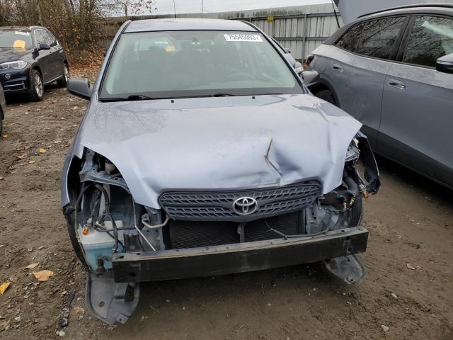2T1KR32E26C573487 - 2006 TOYOTA COROLLA MA XR BLUE photo 5