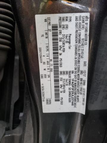 1FADP3F2XJL237446 - 2018 FORD FOCUS SE CHARCOAL photo 13