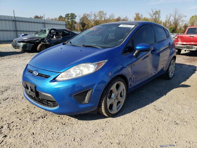 3FADP4EJ1BM231856 - 2011 FORD FIESTA SE BLUE photo 1