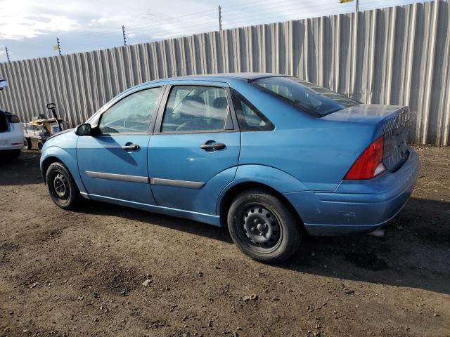 1FAFP33P1YW352423 - 2000 FORD FOCUS LX BLUE photo 2