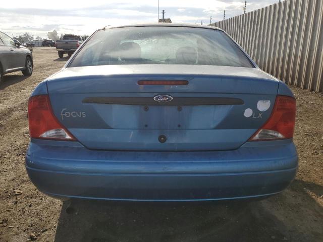 1FAFP33P1YW352423 - 2000 FORD FOCUS LX BLUE photo 6