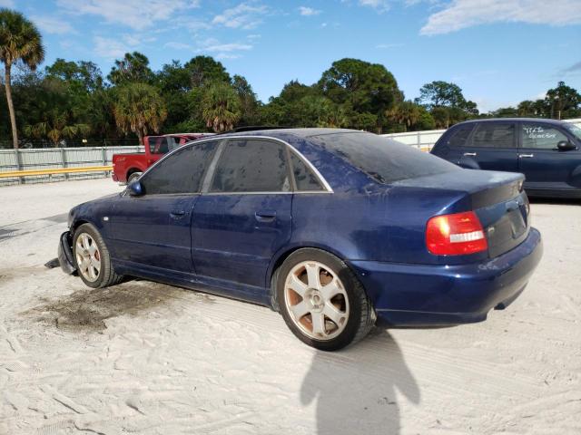 WAUDD68D3YA078503 - 2000 AUDI S4 2.7 QUATTRO BLUE photo 2