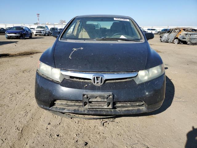 2HGFA15536H508289 - 2006 HONDA CIVIC LX BLACK photo 5