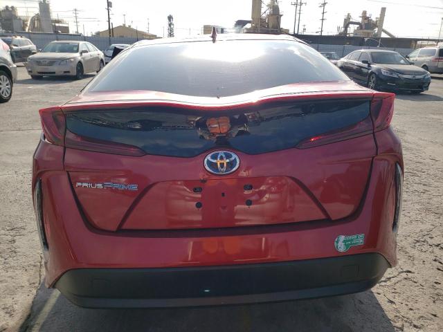 JTDKARFP0H3066377 - 2017 TOYOTA PRIUS PRIM წითელი ფოტო 6
