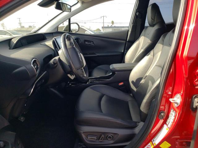 JTDKARFP0H3066377 - 2017 TOYOTA PRIUS PRIM წითელი ფოტო 7