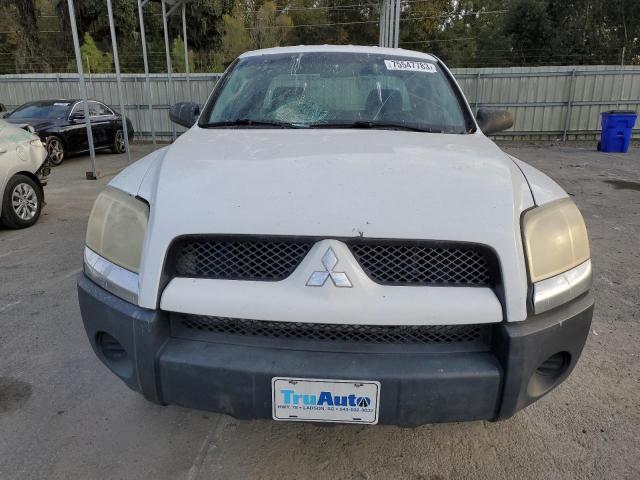 1Z7HC22K78S609224 - 2008 MITSUBISHI RAIDER LS WHITE photo 5