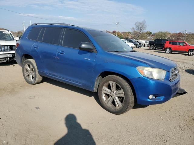 JTEES43A882031942 - 2008 TOYOTA HIGHLANDER SPORT BLUE photo 4