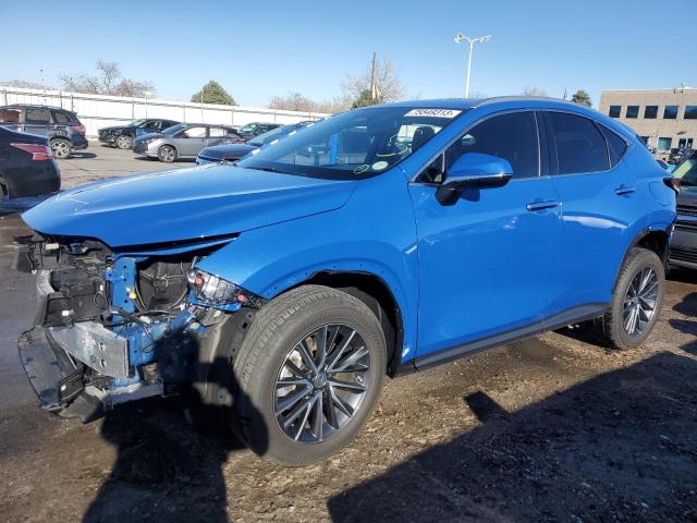 2T2GGCEZ9NC007766 - 2022 LEXUS NX 350 BLUE photo 1