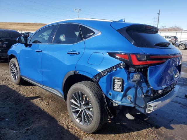 2T2GGCEZ9NC007766 - 2022 LEXUS NX 350 BLUE photo 2