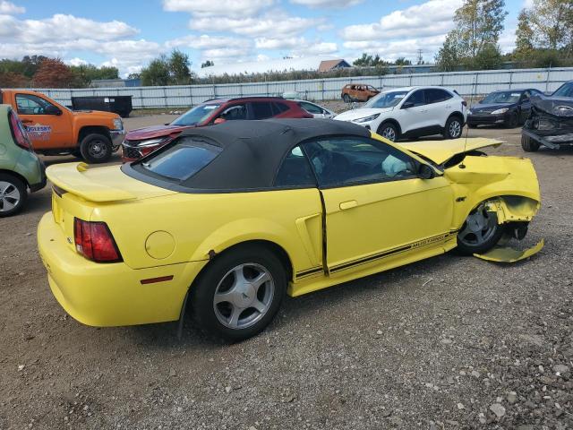 1FAFP44471F207077 - 2001 FORD MUSTANG YELLOW photo 3