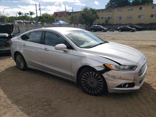 3FA6P0K90FR184615 - 2015 FORD FUSION TITANIUM SILVER photo 4