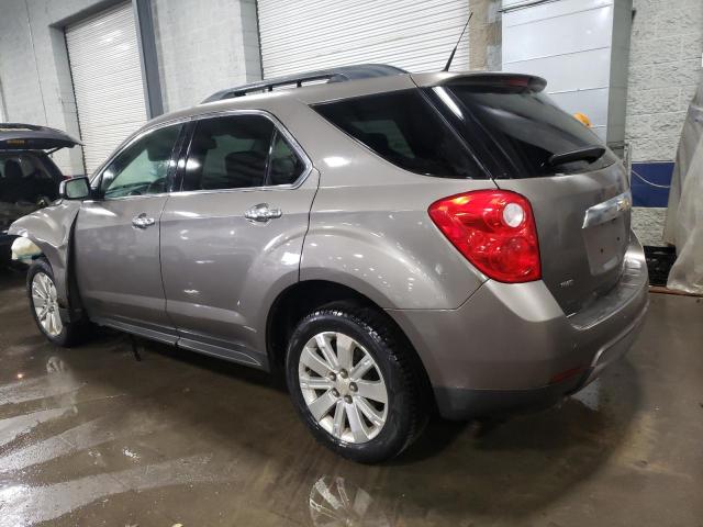 2CNFLNEC2B6300243 - 2011 CHEVROLET EQUINOX LT TAN photo 2