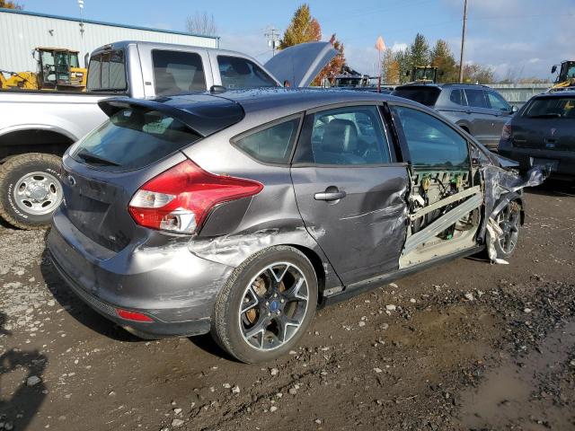 1FADP3K2XDL201301 - 2013 FORD FOCUS SE GRAY photo 3