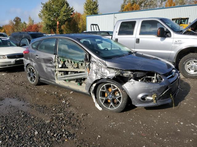 1FADP3K2XDL201301 - 2013 FORD FOCUS SE GRAY photo 4