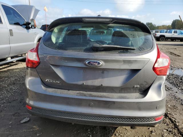 1FADP3K2XDL201301 - 2013 FORD FOCUS SE GRAY photo 6