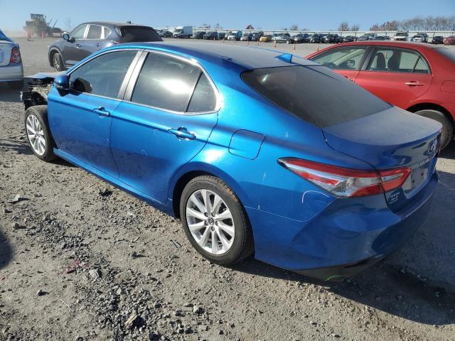 4T1B11HK3KU292056 - 2019 TOYOTA CAMRY L BLUE photo 2