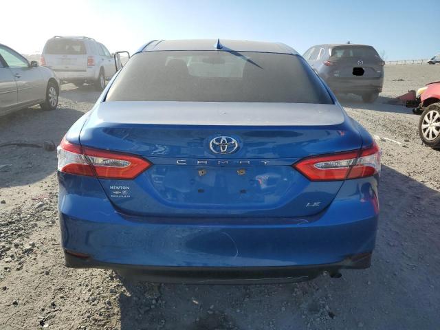 4T1B11HK3KU292056 - 2019 TOYOTA CAMRY L BLUE photo 6